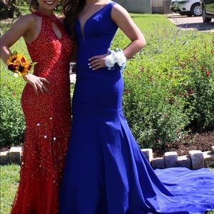 Blue Prom Dress